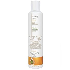 One n Only Argan Oil Smoothing Mousse.